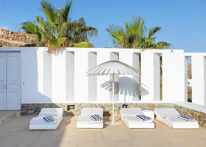 White Mykonos 别墅 Agios Ioannis Diakoftis